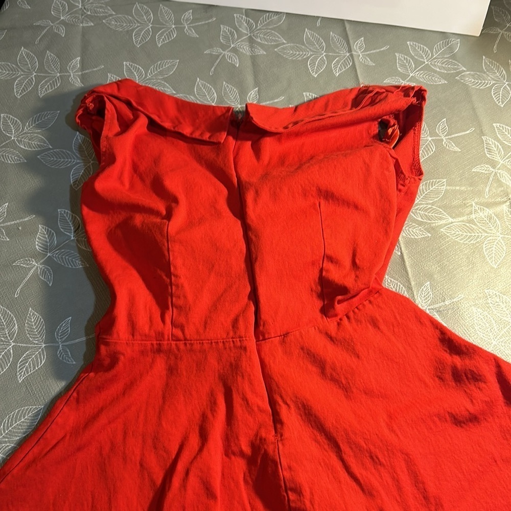 Ladies Red Dress by iHot. - Picture 3 of 4